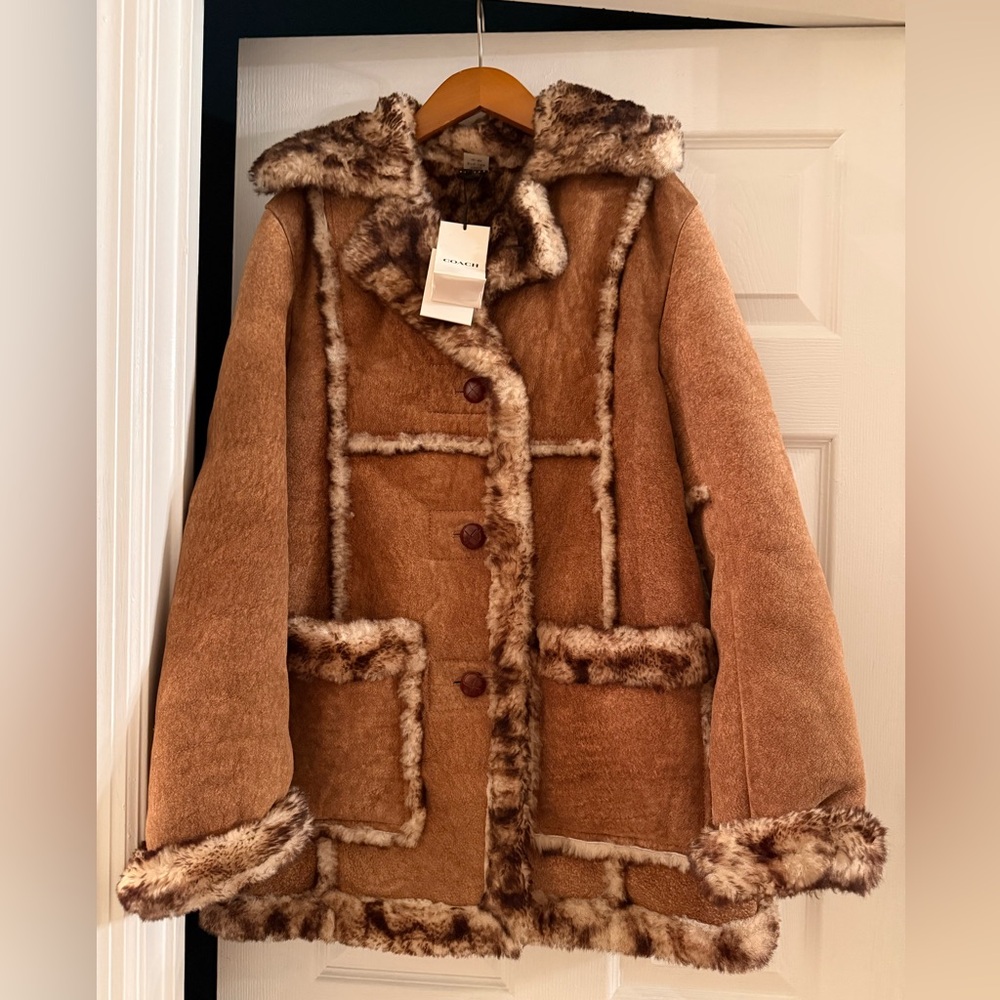 Coach x Schott coat
